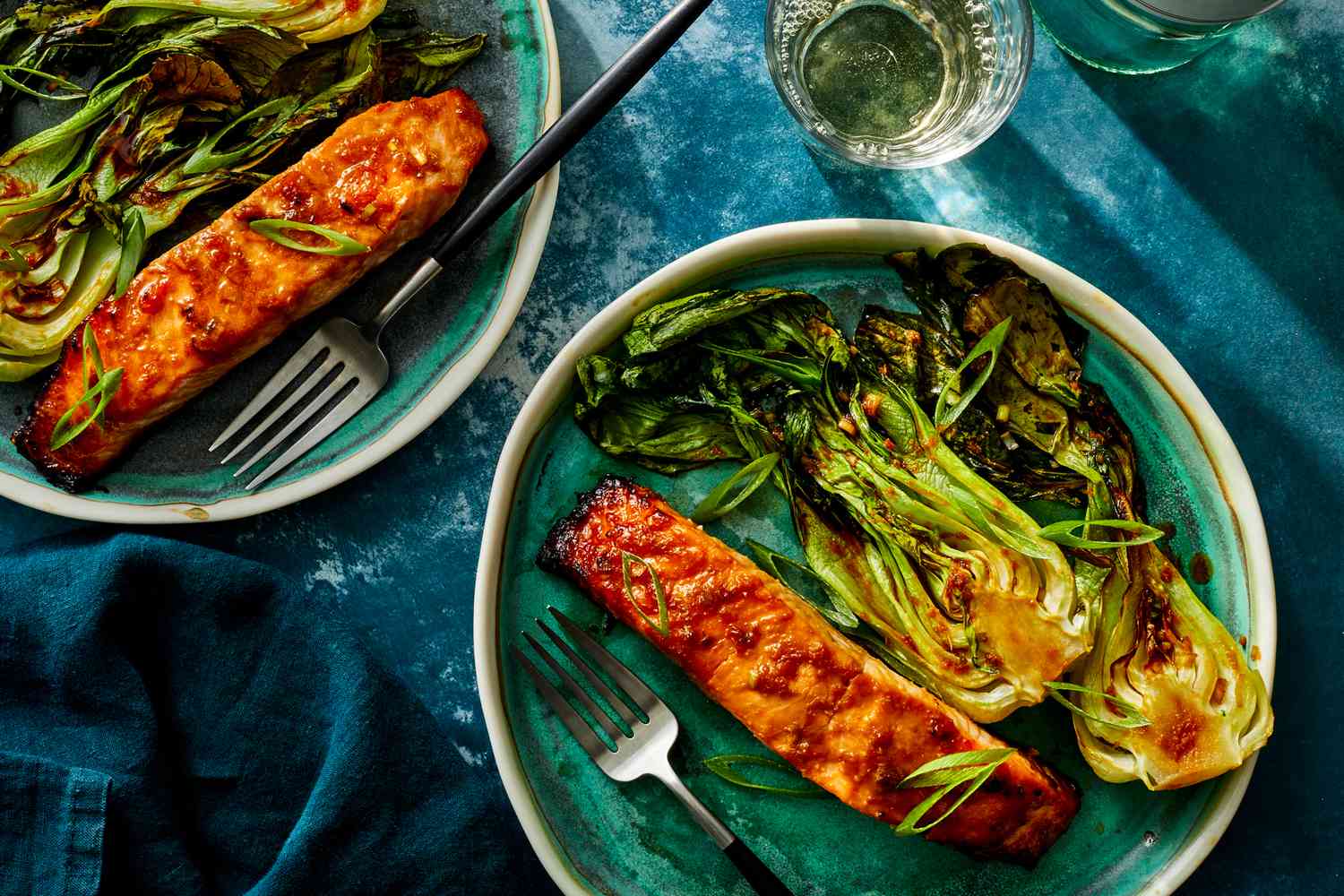 Cilantro Pesto Crusted Salmon Recipe