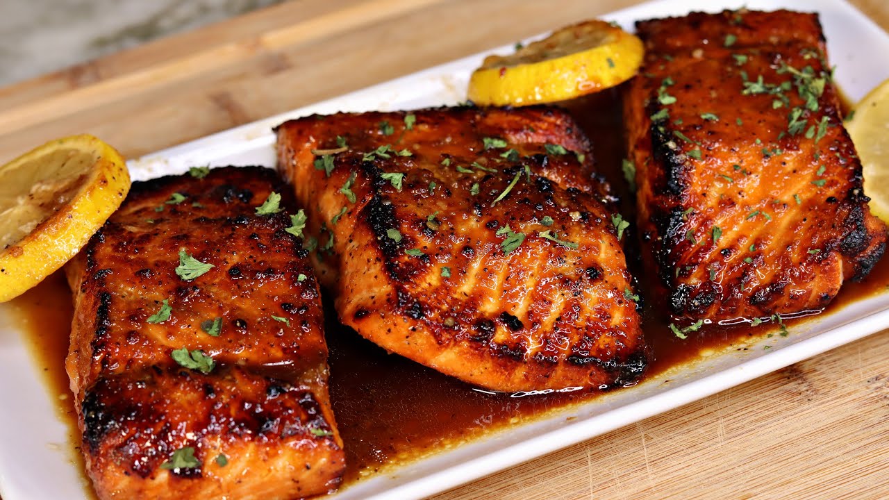 Air Fryer Thai Chili Salmon Recipe