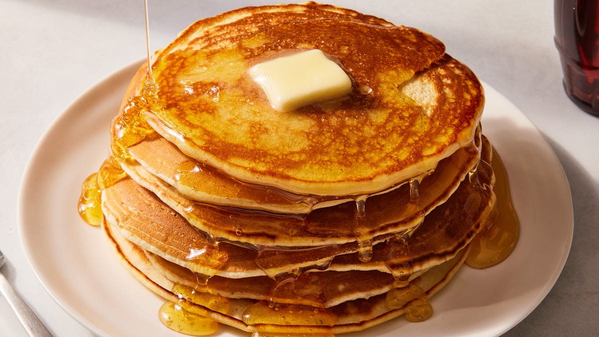 indulgent banana split pancake recipe