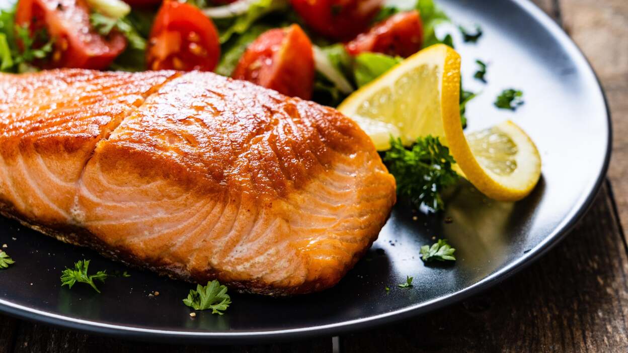 Black Garlic Glazed Salmon Recipe