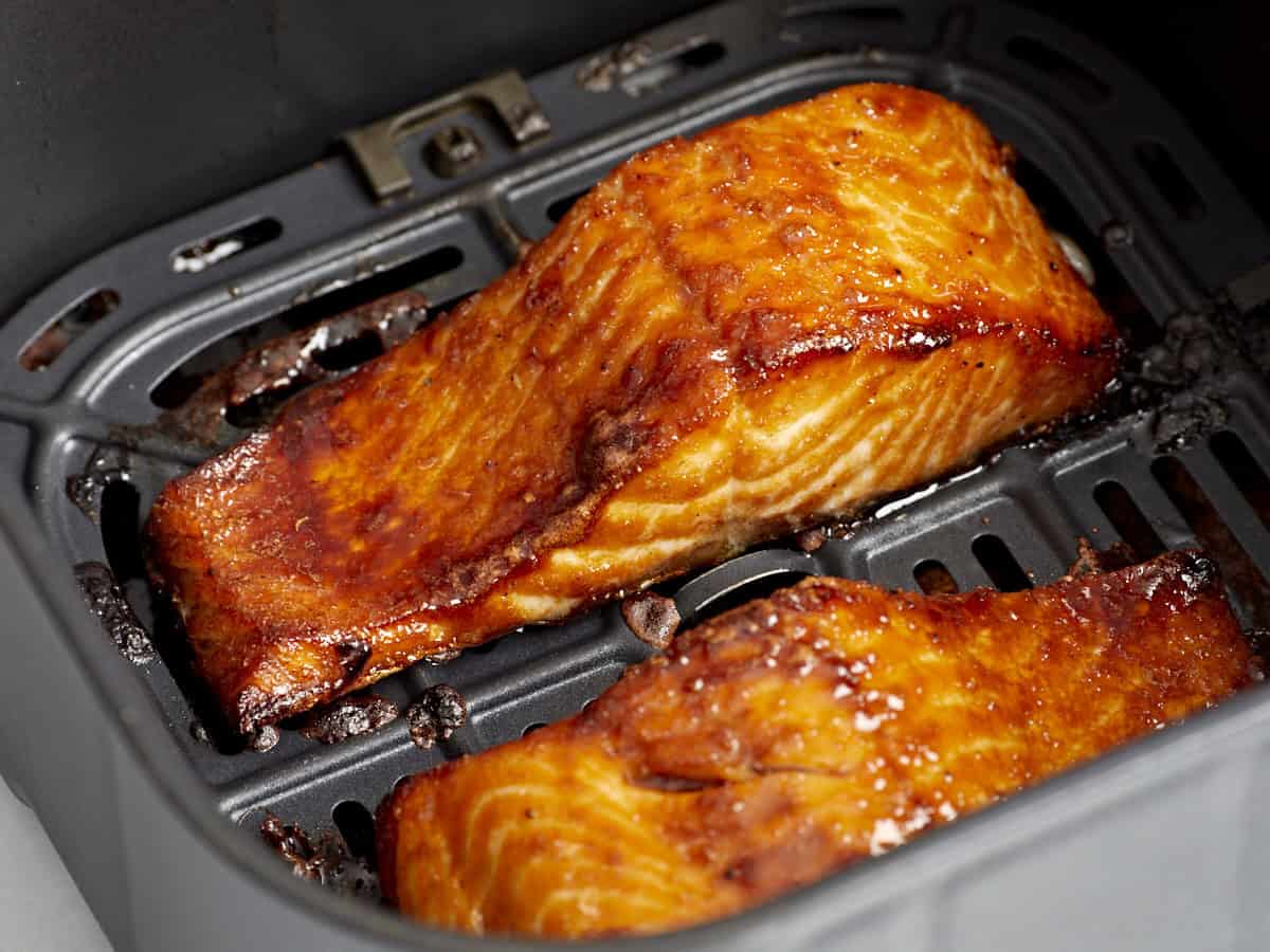 Air Fryer Lemon Dill Salmon Recipe
