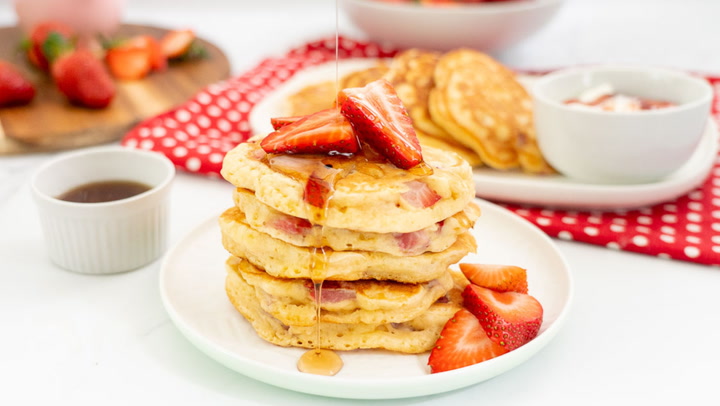 cute baby shower pancake recipe