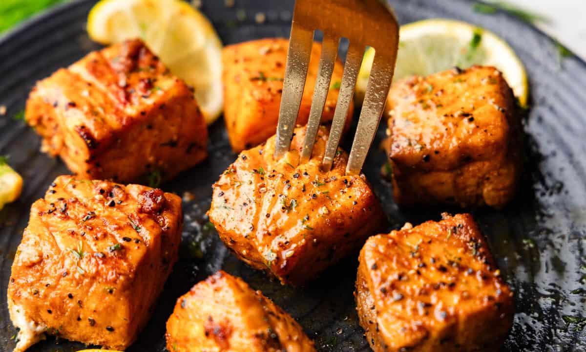 Baked Potato Stuffed Salmon Recipe