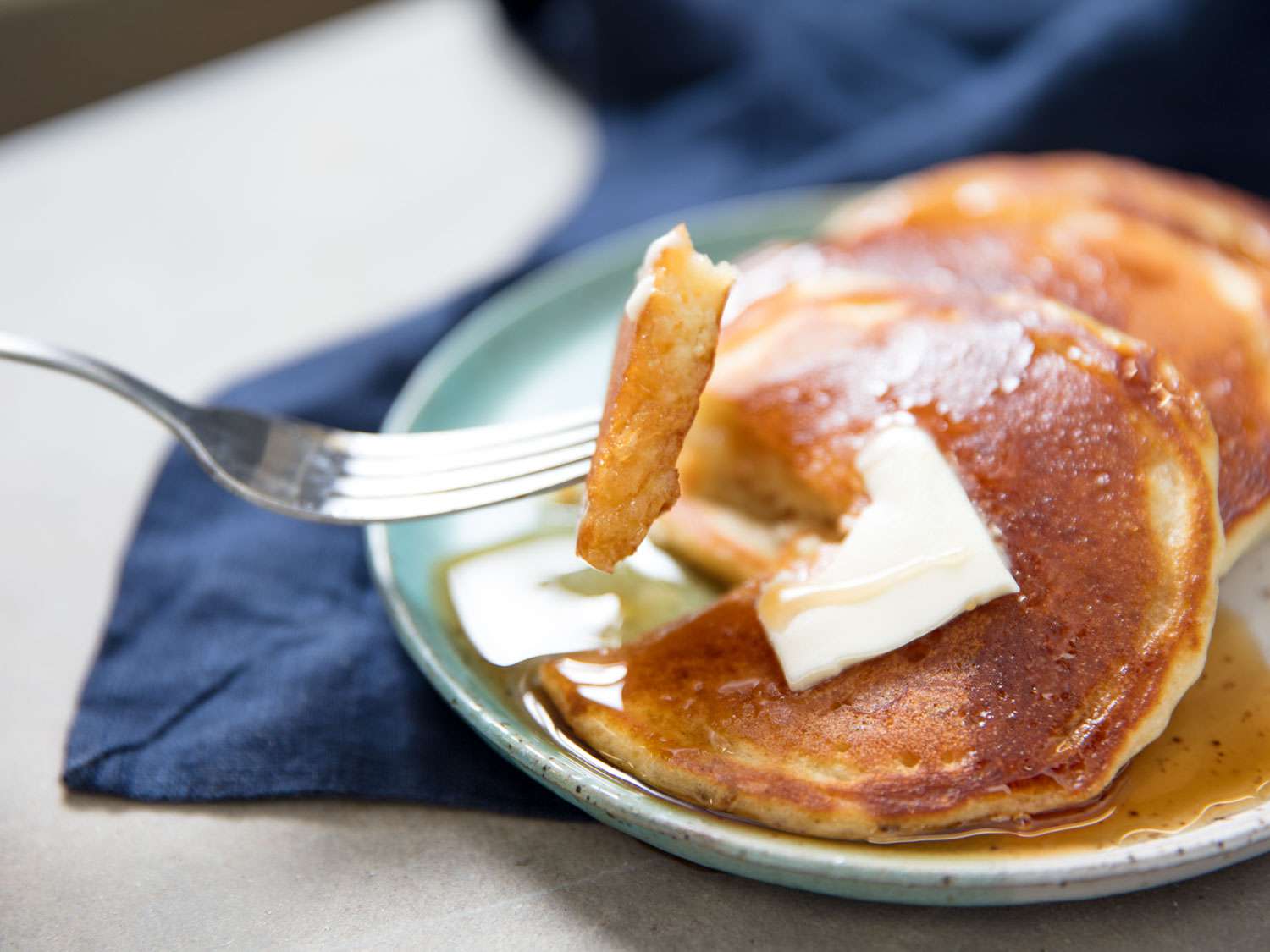 easy no-flip pancake recipe
