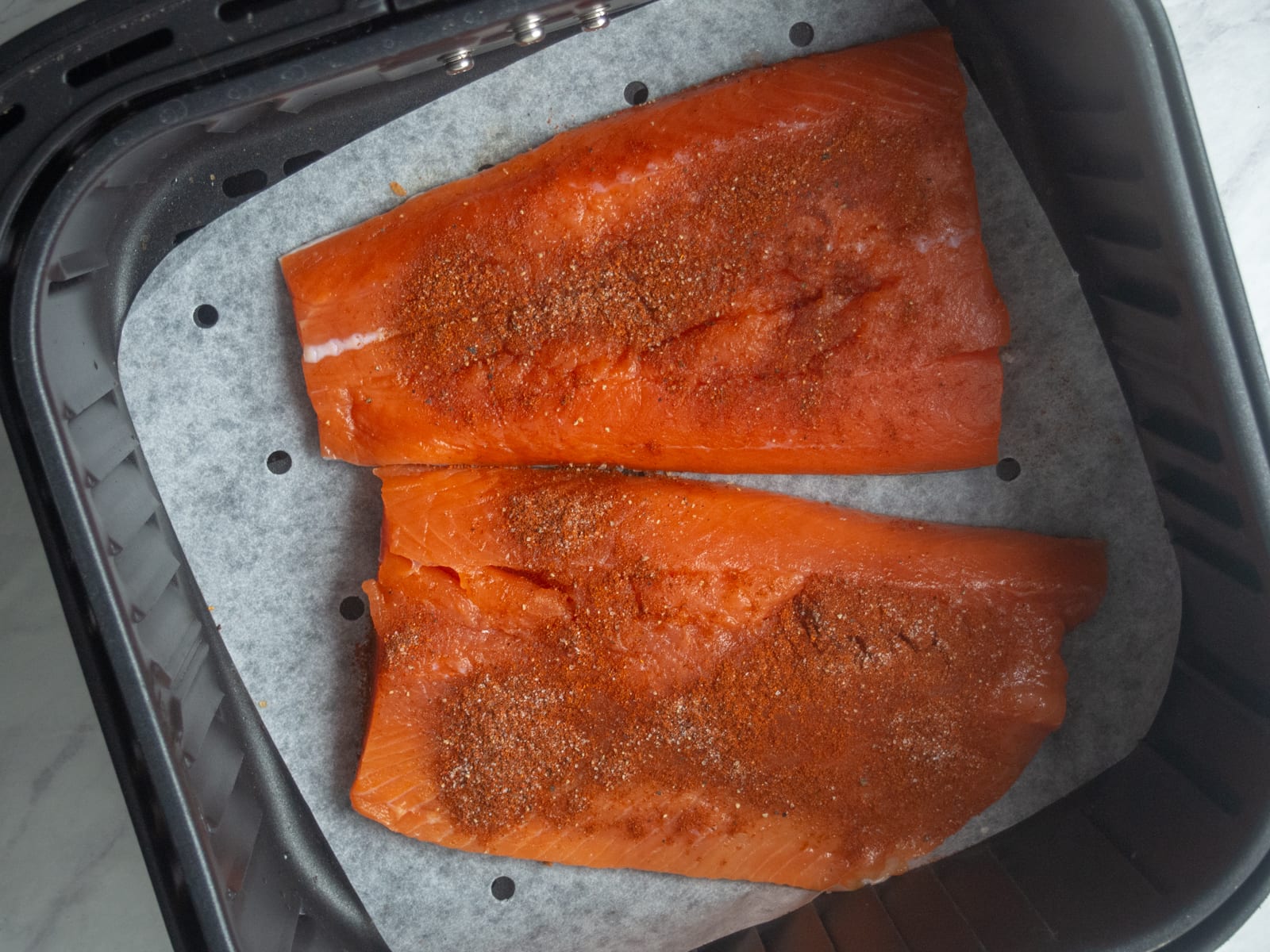 Herb Crusted Salmon with Garlic Mashed Potatoes Recipe