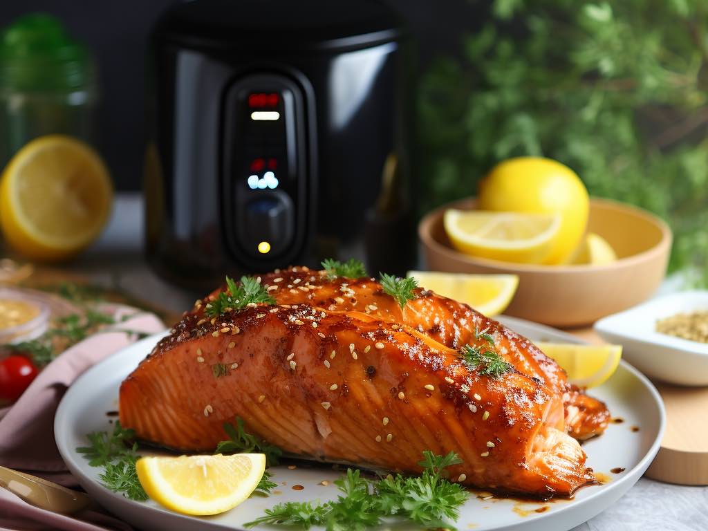 Crispy Skin Air Fryer Salmon Recipe