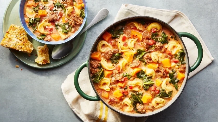 One-Pot Italian Sausage and Tortellini One-Pot Italian Sausage and Tortellini Recipe