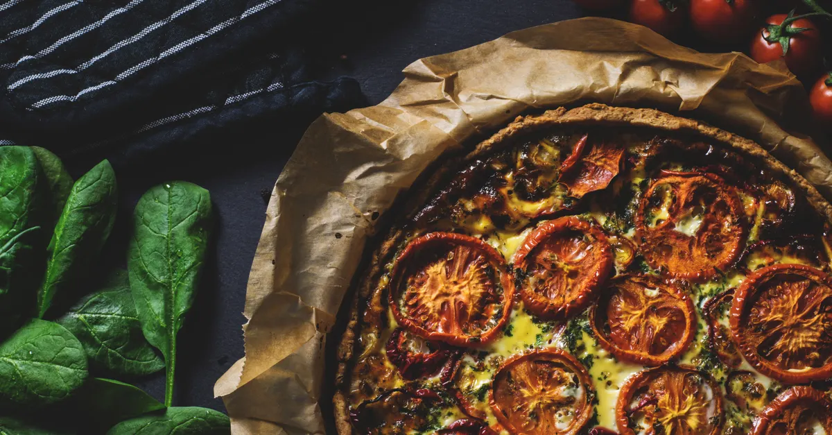 Vegetable Quiche Recipe Featuring Seasonal Spring Veggies